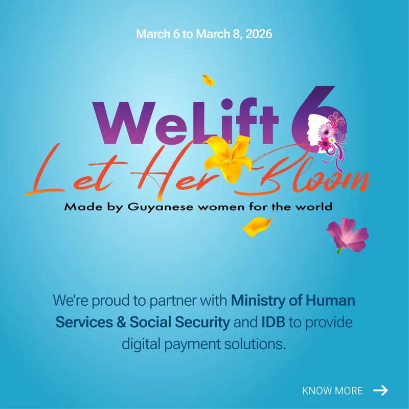 WeLift 6 — Let Her Bloom event banner