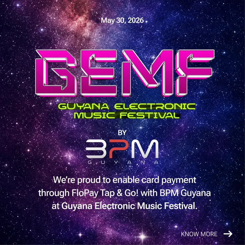 Guyana Electronic Music Festival (GEMF) event banner